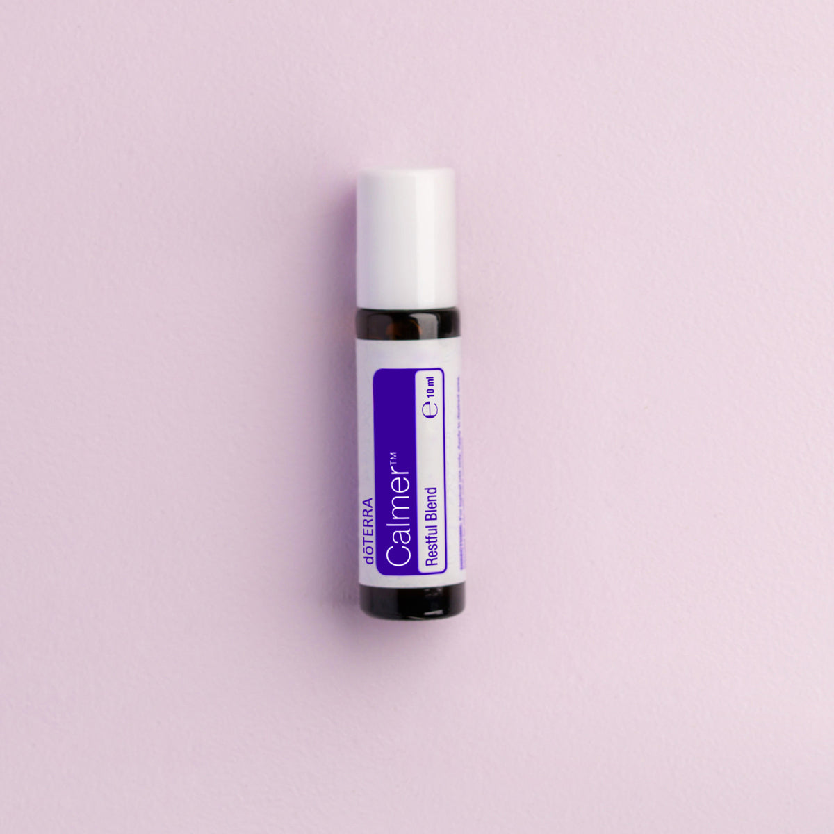 Calmer doTERRA mistura de óleos essenciais — estúdio 01, frasco lavanda manjericão CPTG
