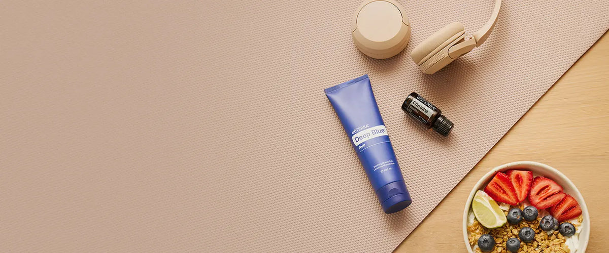 Deep Blue Rub doTERRA promoção 200PV com Copaiba — kit bem-estar articular CPTG