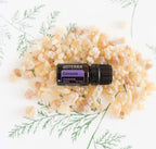 Console doTERRA 5ml frasco resina copal incenso ramos verdes zenital, bem-estar emocional natural