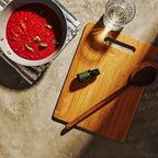 Óleo Essencial de Alecrim doTERRA 15ml tábua bambu molho tomate cozinha — aromaterapia CPTG