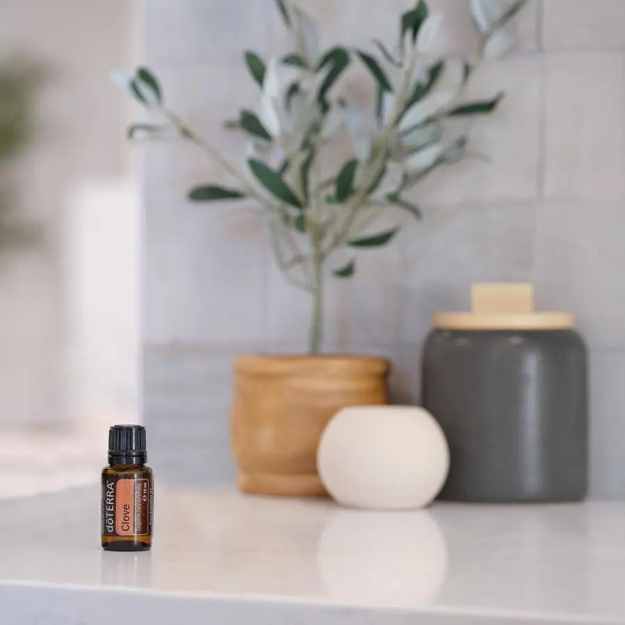 Óleo Essencial Cravo doTERRA 15ml — difusor em casa, aromaterapia natural ambiente bem-estar